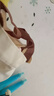 小熊帆布包女學(xué)生便攜上班帆布兜手提包手拎便當帆布袋 微笑小熊（帶按扣） 曬單實(shí)拍圖