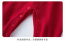 優(yōu)奇嬰兒衣服春秋季衣服女寶寶百天連體衣周歲禮服哈衣可愛(ài)外出爬服 曬單實(shí)拍圖