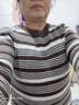 皮爾卡丹2025秋冬新款羊毛衫女大碼條紋毛衫寬松圓領(lǐng)毛衣女撞色針織打底衫 咖色 3XL (建議145-155斤) 曬單實(shí)拍圖