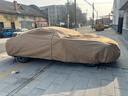 恩柏盛汽車(chē)車(chē)衣全車(chē)罩防曬罩牛津布遮陽(yáng)擋防雨隔熱加厚防塵罩通用蓋車(chē)布 XL（適用4.85-5米轎車(chē)） 100%牛津布600D通用型加厚車(chē)衣丨京倉速發(fā) 曬單實(shí)拍圖