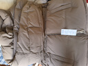京東京造羽絨服男女情侶同款真鴨絨冬季外套面包服輕松羽絨 煙灰咖 M 曬單實(shí)拍圖