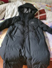 鴨鴨（YAYA）王一博同款冰殼系列戶(hù)外極寒羽絨服男士新款長(cháng)款情侶加厚女外套 青光黑色【現貨速發(fā)】 3XL /190充絨312克 曬單實(shí)拍圖