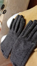 南極人手套女冬季保暖騎行開(kāi)車(chē)加絨防風(fēng)防寒觸屏女士手套NW-510 灰色 曬單實(shí)拍圖