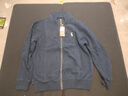 AF美國af小鹿休閑商務(wù)拉鏈立領(lǐng)衛衣男開(kāi)衫春秋純棉高端夾克衫外套潮 01款寶藍色 S 115－135斤 曬單實(shí)拍圖
