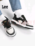 Lee男鞋冬季新款休閑鞋男士潮流經(jīng)典運動(dòng)板鞋系帶增高學(xué)生舒適鞋子男 黑色 43 曬單實(shí)拍圖