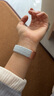 Apple/蘋果 Watch Series 10 智能手表GPS款42毫米銀色鋁金屬表殼青云色回環(huán)式運動表帶MX1L3CH/B 曬單實拍圖