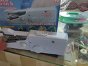 帕提拉縫紉機家用小型電動(dòng)帶鎖邊電動(dòng)手持多功能便攜迷你手工裁縫機神器 黑色縫紉機23件套【常規＋線(xiàn)圈＋剪刀＋尺子＋回形】 曬單實(shí)拍圖