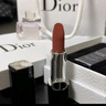 迪奧DIOR【鄧為推薦】烈艷藍金口紅絲絨999啞光唇膏化妝品 生日禮物女 曬單實(shí)拍圖
