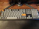 keychron渴創(chuàng  ) K10Max 機械鍵盤(pán) 無(wú)線(xiàn)三模鍵盤(pán) 客制化鍵盤(pán) 藍牙辦公鍵盤(pán) QMK/VIA開(kāi)源改鍵 支持Mac/Win系統 K10Max 不可插拔 白光 茶軸 曬單實(shí)拍圖