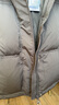 紅袖高品質(zhì)保暖羽絨服冬季新款女裝拉鏈立領(lǐng)連帽寬松休閑氣質(zhì)短外套 松露棕0B2 M 曬單實(shí)拍圖
