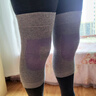 TEEIS德國護膝保暖老寒腿膝蓋男女士專(zhuān)用關(guān)節炎發(fā)熱中老年人加長(cháng)厚運動(dòng) 發(fā)熱加厚保暖護膝【冬季熱賣(mài)】 均碼丨80-180斤通用 丨兩只裝 曬單實(shí)拍圖