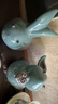 唐豐茶寵擺件家用陶瓷可愛(ài)小兔子茶玩茶桌上裝飾品茶蟲(chóng)茶道小配件 吉祥招財兔茶寵+如意招財兔茶寵 曬單實(shí)拍圖