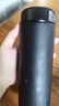 米家 保溫杯 316不銹鋼水杯 男女士杯子 大容量茶杯便攜 350ml黑色 曬單實(shí)拍圖