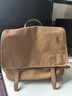 裘真【宋佳同款】植鞣羊皮信使雙肩包大容量上班通勤休閑背包新款 大象灰-小號 預售17天 曬單實(shí)拍圖
