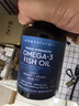 Viva Naturals花少同款美國進(jìn)口深海魚(yú)油高含量omega-3歐米伽3軟膠囊180粒*2瓶 曬單實(shí)拍圖