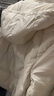 蕉內熱皮5系女士羽絨服短款抗靜電防潑水輕薄700+蓬松情侶外套秋冬季 極光白 XL 曬單實(shí)拍圖