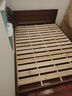 木牛人實(shí)木床家用1米8主臥雙人大床新中式排骨架木床民宿用1.5米單人床 單床【送貨上門(mén)】 1500mm*2000mm 曬單實(shí)拍圖