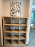 宜家（IKEA）卡萊克開(kāi)放式收納柜書(shū)架家居置物柜落地儲物柜家用雜物柜 白橡木色 曬單實(shí)拍圖