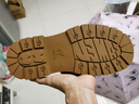 駱駝（CAMEL）增高工裝靴男經(jīng)典厚底馬丁靴男 L14W307636 黃色 40 曬單實(shí)拍圖