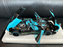 Almost RealAR+1:18帕加尼 Zonda Uno合金全開(kāi)車(chē)模 藍色 Almost Real 1:18 曬單實(shí)拍圖
