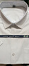 南極人（Nanjiren）襯衫男短袖夏季純色商務(wù)休閑襯衣舒適透氣短袖白襯衫男白色襯衫 曬單實(shí)拍圖
