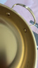 韓式泡面鍋加厚雙耳銅金色干鍋海鮮鍋單人小火鍋 19CM金色海鮮鍋 曬單實(shí)拍圖