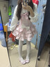 TO ALICE【To Alice】熊之原創(chuàng  )lolita古早昭和蛋糕三層裙擺背帶裙襯衫套裝 C8637粉色背帶裙 M 曬單實(shí)拍圖