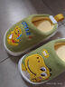 愛(ài)貝迪拉（AIBEDILA）兒童棉拖鞋男童女童拖鞋防滑兒童居家拖鞋秋冬保暖兒童室內拖鞋 恐龍尼克 15  --適合腳長(cháng)13.5-14.5cm 曬單實(shí)拍圖