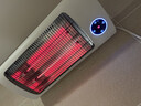 東悅 碳纖維取暖器浴室防水浴霸小太陽(yáng)家用靜音節能省電暖器遠紅外暗光臥室烤火爐 遠紅外*智能款+漏保+等離子+遙控 曬單實(shí)拍圖