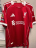 JY2526利物浦球衣主場(chǎng)球員球迷版維爾茨11號薩拉赫麥卡利斯特足球服 上衣-無(wú)印號-無(wú)臂章 S 球員版S（修身款） 曬單實(shí)拍圖