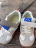 卡特兔兒童運(yùn)動(dòng)鞋2-6歲赤足戶外兒童鞋男童2025秋新童鞋防滑軟底女童鞋 白紅藍(lán)灰 26 內(nèi)長(zhǎng)約17.0cm腳長(zhǎng)約15.5-16.1 曬單實(shí)拍圖