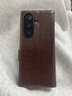 洽利適用于三星Fold7手機殼w26手機殼真皮翻蓋防摔7代大折疊保護套帶支架錢(qián)包位商務(wù)風(fēng)全包男款 Fold7/W26經(jīng)典棕色【真皮】全包防摔 曬單實(shí)拍圖