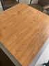 梵儷琳烤火桌面板廚房臺面正方形桌板簡(jiǎn)約實(shí)木桌子板材單獨面板方桌板子 90x90金橡木厚1.6cm 曬單實(shí)拍圖