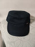 楠棠平頂帽子男士后封口可調節春秋新款戶(hù)外休閑百搭中老年雙層鴨舌帽 藏青色 可調節（56-60CM） 曬單實(shí)拍圖