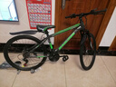 捷特耐斯山地自行車(chē)成人男女變速車(chē) 學(xué)生上學(xué)青少年上班代步車(chē) BL-旗艦減震版【輻條輪】黑綠色 26寸 21速 曬單實(shí)拍圖