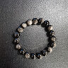 周大生男士手串木變石虎眸瑪瑙手鏈手串生日禮物送男友生日禮物 黑曜石手串（10mm） 曬單實(shí)拍圖