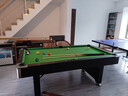紳領(lǐng) 美式臺球桌多功能四合一成人桌球臺乒乓桌標準冰球桌會(huì )議桌家用 8尺 折疊臺三合一 曬單實(shí)拍圖