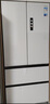 美的（Midea）冰箱M60小機皇520法式多門(mén)四開(kāi)門(mén)60cm超薄純平全嵌零嵌入式電冰箱家用雙系統雙循環(huán)大容量底部散熱 【旗艦小機皇】雙系統|純平全嵌| 海貝白 曬單實(shí)拍圖