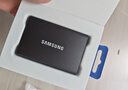 三星（SAMSUNG）4TB Type-c USB 3.2 移動(dòng)固態(tài)硬盤(pán)（PSSD） T7 灰色 NVMe傳輸速度1050MB/s 手機直連筆記本外接 曬單實(shí)拍圖