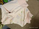 舒貝怡2條裝嬰兒褲子春秋款男女童寶寶高腰護肚睡褲純棉兒童秋褲粉色80 曬單實(shí)拍圖