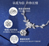 ALLOVE紫藤花純銀項鏈女士2025新款吊墜女生生日禮物送女友老婆實(shí)用禮 曬單實(shí)拍圖