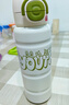 恩尼諾兒童保溫杯學(xué)生上學(xué)專(zhuān)用水杯大容量直飲吸管保溫水壺316不銹鋼 背帶+安德綠 600ml 曬單實(shí)拍圖