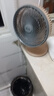 駱駝電風(fēng)扇家用桌面小風(fēng)扇臺式電扇循環(huán)扇制冷臥室學(xué)生宿舍辦公室床頭大風(fēng)力搖頭扇 臺扇-銀灰色【三檔風(fēng)/可搖頭】 單機+3米延長(cháng)線(xiàn) 曬單實(shí)拍圖