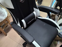 朗域軒品電競椅可躺游戲椅人體工學(xué)椅子打游戲電腦椅久坐舒服人工力學(xué)座椅 驍騎黑-乳膠PU-四級桿-帶腳踏 聯(lián)動(dòng)扶手 90°-135°/+35°逍遙 曬單實(shí)拍圖
