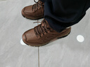 駱駝牌 戶(hù)外男鞋雪地靴耐磨防滑登山鞋保暖棉鞋 P14W307618 棕色 42 曬單實(shí)拍圖