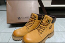 駱駝（CAMEL）【王俊凱同款】會(huì )員馬丁靴男秋冬2025新款大黃靴戶(hù)外工裝登山靴 GE122W7757T 金黃色（男款） 42 曬單實(shí)拍圖