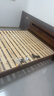 木牛人床雙人床1.8米實(shí)木床板加厚現代簡(jiǎn)約主臥大床極簡(jiǎn)風(fēng)單人床出租房 胡桃色單床【包安裝】 1800mm*2000mm 曬單實(shí)拍圖