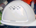 霍尼韋爾（Honeywell）安全帽阻燃耐低溫 L99S新國標 HDPE工地電力領(lǐng)導高級頭盔防砸抗沖擊 白色透氣1頂 曬單實(shí)拍圖