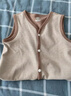 迪士尼保暖德絨1-3歲兒童馬甲秋冬季加厚磨毛男女童無(wú)袖背心兩面穿坎肩 卡其色 專(zhuān)柜同款 140 限時(shí)特價(jià) 曬單實(shí)拍圖