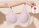 ubras無(wú)尺碼云感托無(wú)痕透氣細肩帶內衣女吊帶文胸罩粉底液 蘭花煙色 均碼 -常規版A-C杯（90-130斤） 曬單實(shí)拍圖